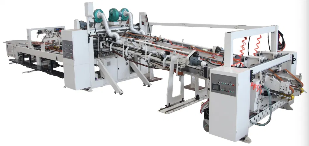 Full Automatic Printing Slotting Machine with Inline Carton Folder Gluer